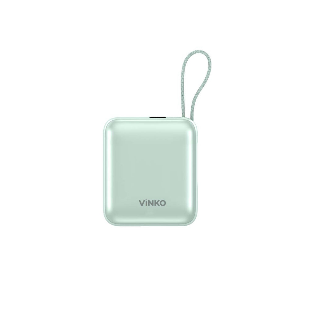 VINKO Pocket V9 Power Bank 10000mAh 22.5W PD2.0 USB-C Lighting Cable