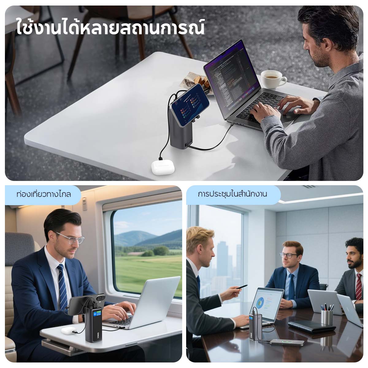 VINKO V200 Laptop Power Bank 20000mAh 130W