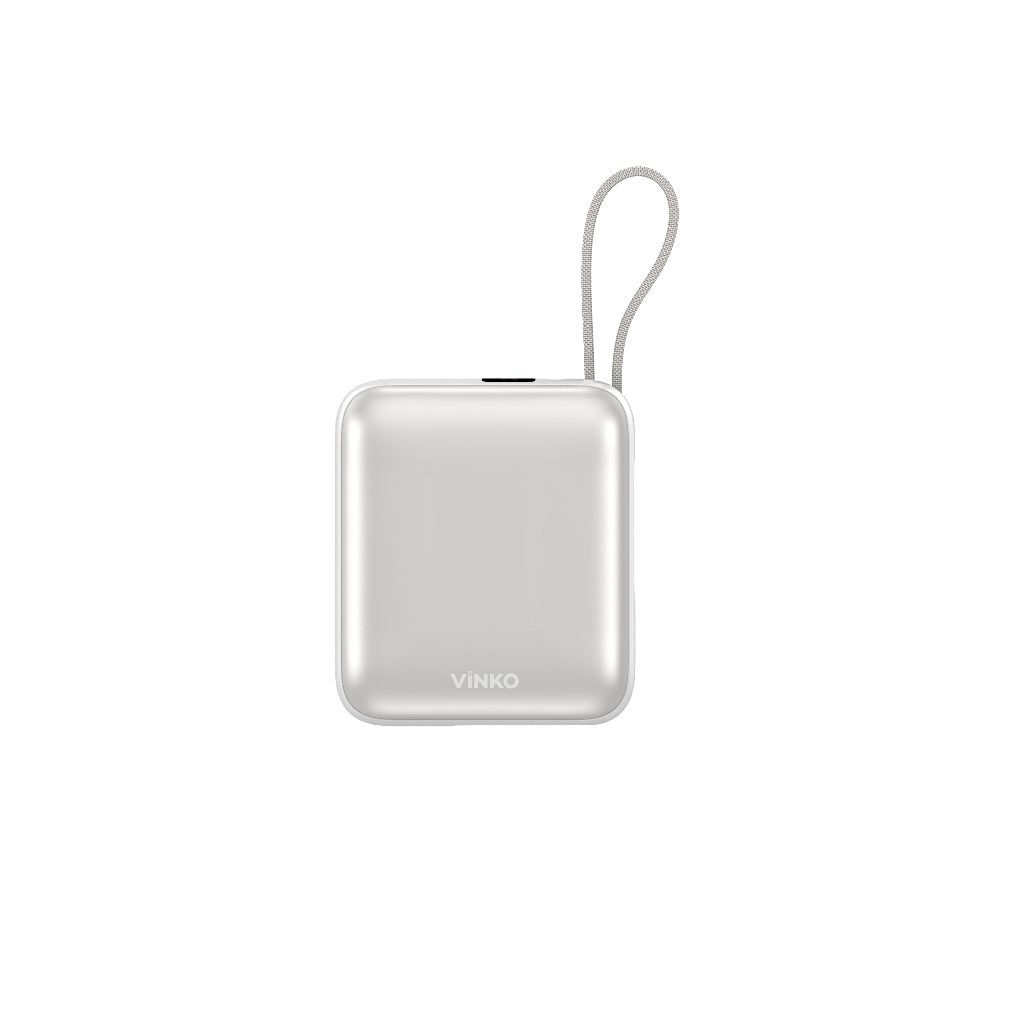 VINKO Pocket V9 Power Bank 10000mAh 22.5W PD2.0 USB-C Lighting Cable